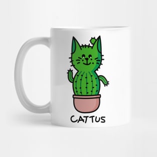 Cat as a cactus Mug